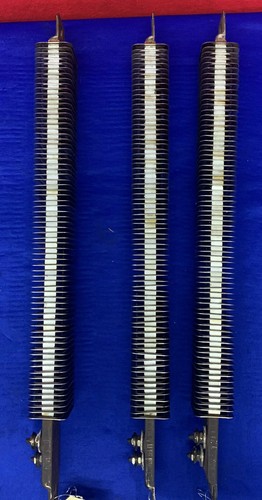 Lot of 3 CHROMALOX FINSTRIP OTF-180 Air Heater 240V 1000W HNL 3490P/052710-117 - Picture 9 of 12