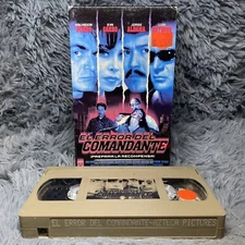 El Error Del Comandante VHS Tape 2000 Azteca Pictures Spanish Mexican Movie Film