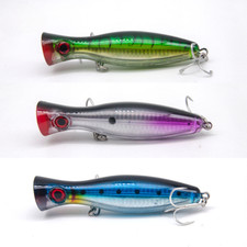 12cm 43g fishing lure top water poper hardbait for sea fishing artificial biat