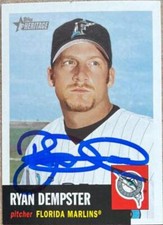 Ryan Dempster Autographed 2002 Topps Heritage #301
