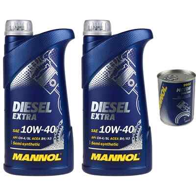 2L Motoröl MANNOL SAE 10W-40 DIESEL EXTRA 1xMotor Doctor
