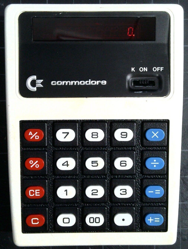 RARE Vintage Commodore Minuteman 3P Calculator w/ Adapter Rebuilt Battery Pack - Picture 2 of 4