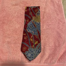 Status Tie Blue Burgundy 64  