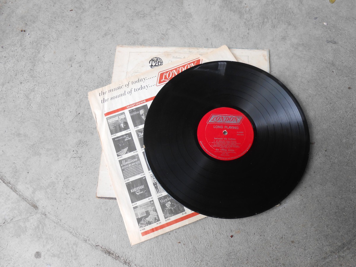 THE ROLLING STONES-BETWEEN THE BUTTONS-LP-INNER-LONDON LL