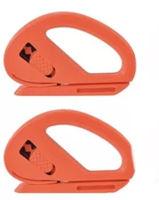 2Pc Snitty Safety Cutter Razor Vinyl Art Knife Car Wrapping Cutting Tools Kit US