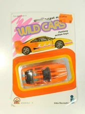 Vintage Zee Toys 80s Chevy Corvette Wild Cars Die-Cast Metal 1/64 Scale #2