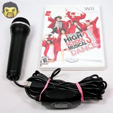 High School Musical 3 Senior Year Dance Wii with Microphone Nintendo Wii + Reg