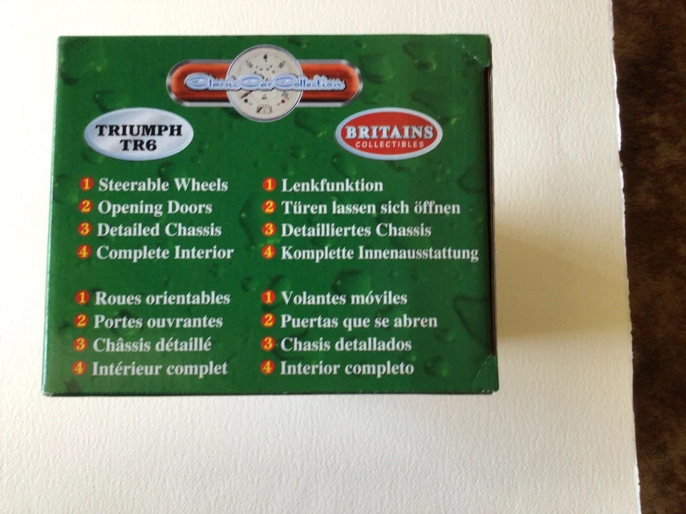 BRITAINS 7898 - 1:18 - Triumph TR6 - Image 2 of 4