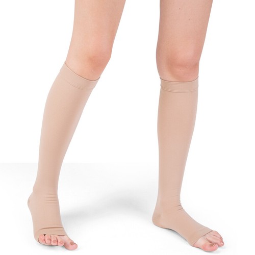 Compression Socks 30-40 mmHg Stockings Medical Varicose Hose Edema Flight Travel - Picture 10 of 14