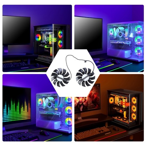 Efficient Cooling 4Pin Graphics Card Fan For GTX1070 1060 Enhances Gaming - Afbeelding 7 van 8