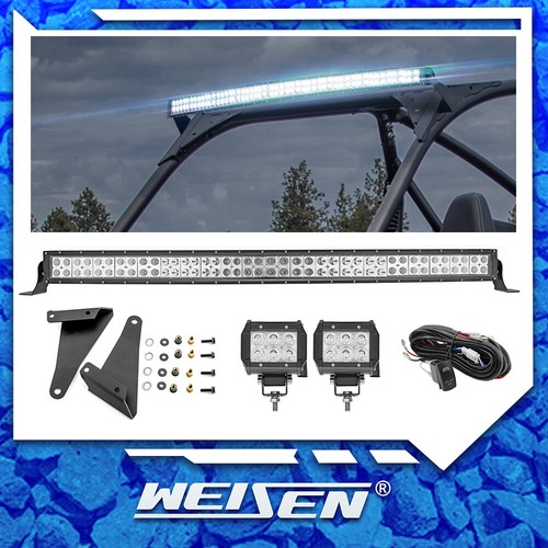 For Kawasaki Teryx KRX 1000 42'' Curved Light Bar Mount Kits 3'' LED