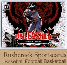 2023 Donruss #U4 Jordan Lawlar Unleashed Rapture