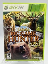 Cabela's Big Game Hunter 2012 - Microsoft Xbox 360 - Complete, CIB - Tested