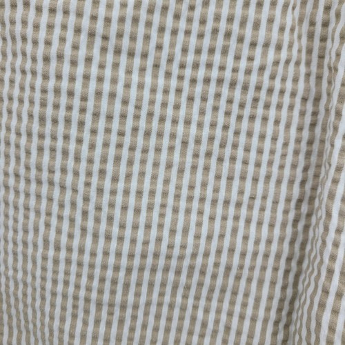 Jones New York Shorts Stretch Mid Rise Seersucker Dressy Walking Tan Sz 6 - Picture 4 of 9
