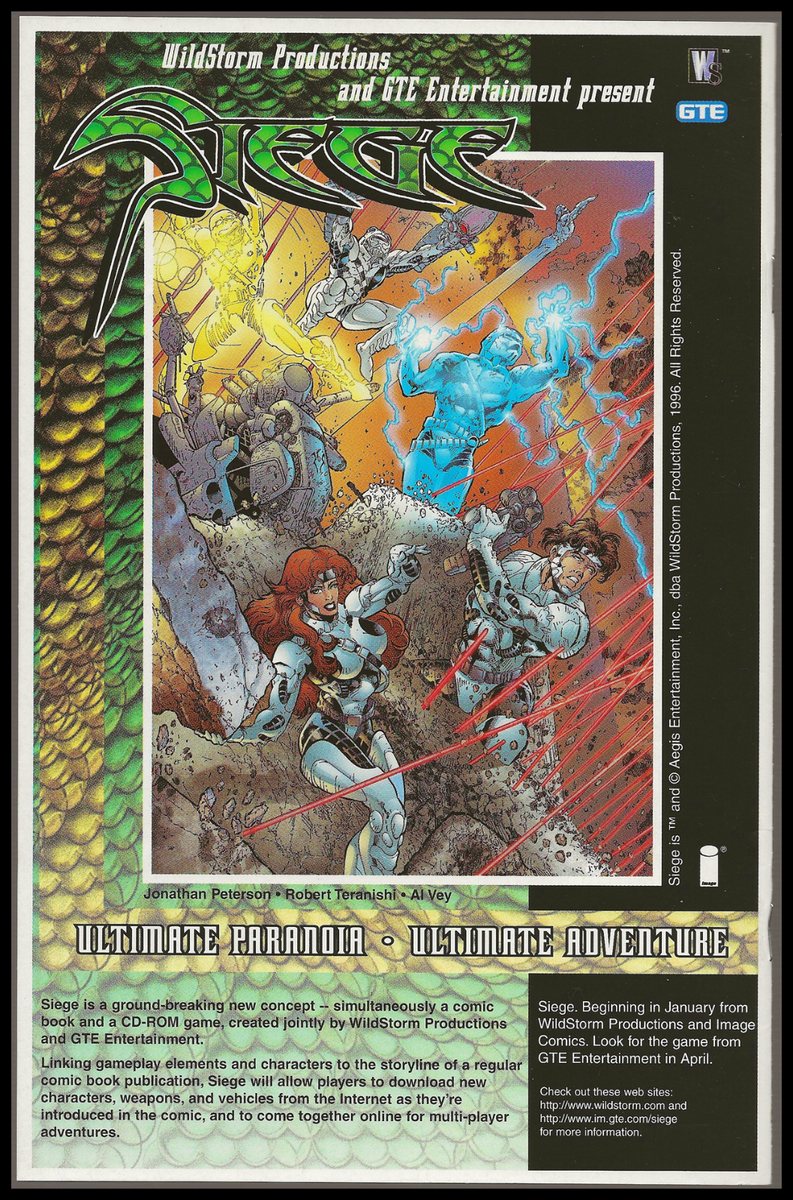 GEN-13 #13ABC WIZARD JIM LEE TRIBUTE EDITION (1996) 3x SIGNED LEE
