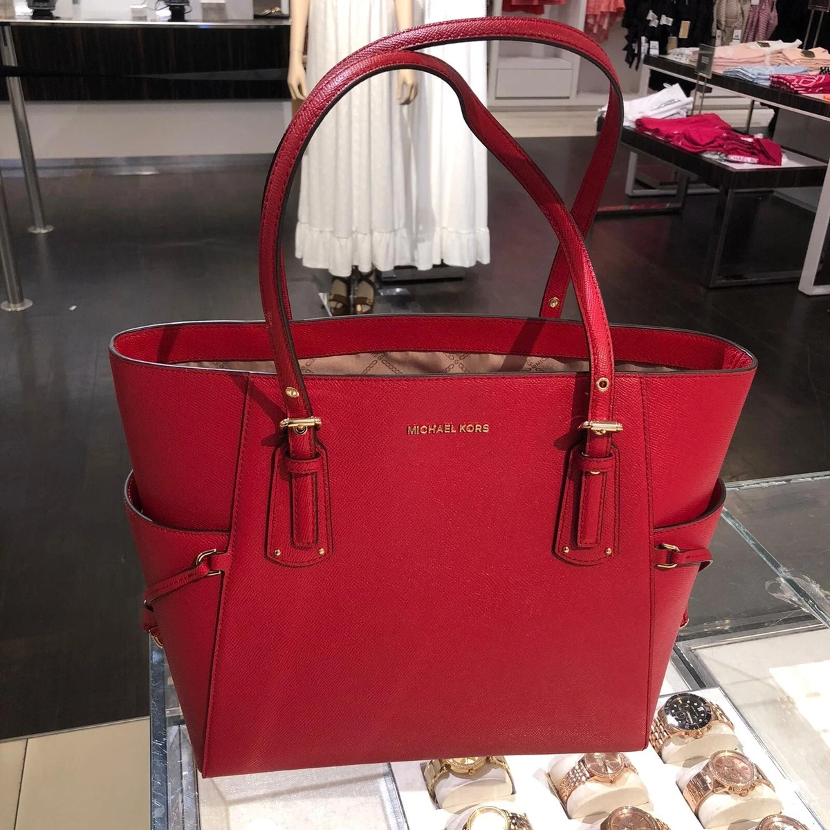 Michael Kors Voyager East West Leather Tote Bag