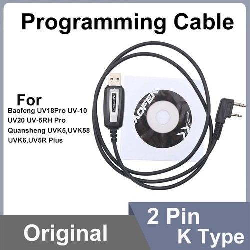 USB Programming Cable for Quansheng UV-K5/UV-K6, Baofeng 5R Plus, V2 - Picture 7 of 8