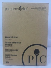 Pampered Chef Veggie Spiralizer Model 1179 in Original Box Brand New