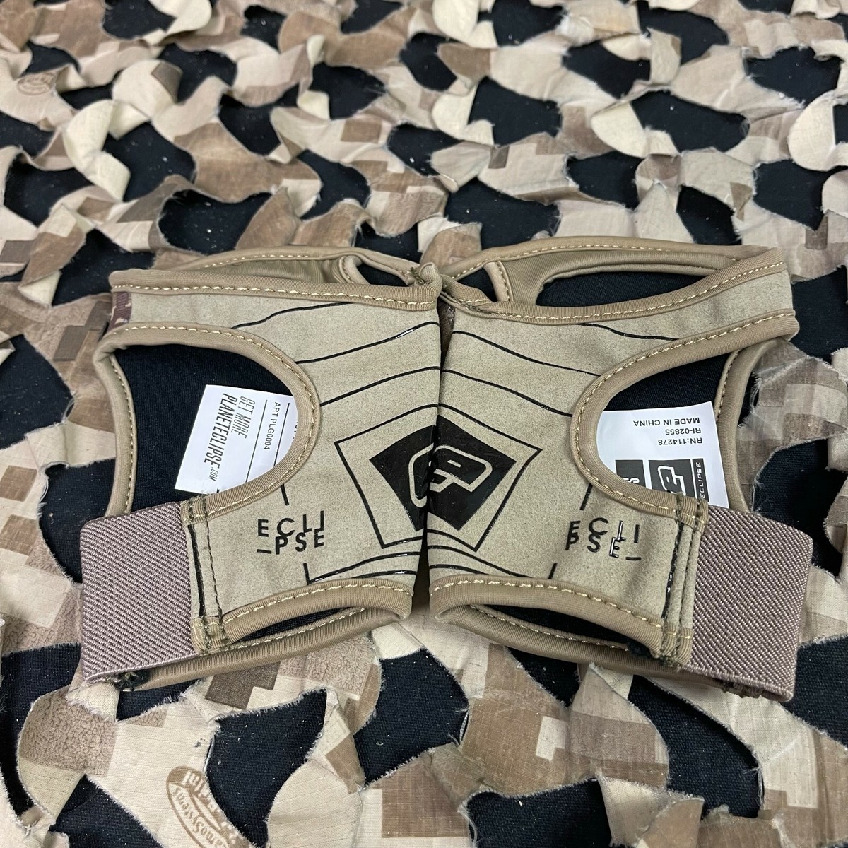 Gants De Paintball Planet Eclipse Snap – Taille XXL, Motif HDE Camouflage – Neufs
