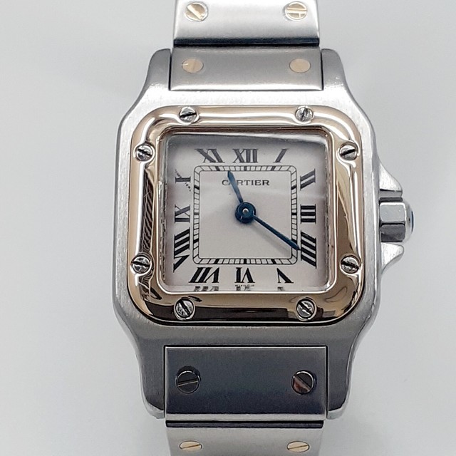 Cartier Santos Silver Women's Watch - W20012C4 for sale online | eBay