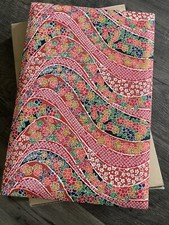 Vintage MCM Photo Album Book 4 X 6 pocket Sleeve Japan Boho In Box