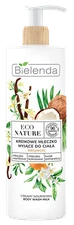 Bielenda ECO NATURE creamy body cleansing milk, nourishing 400ml (13.5 oz)