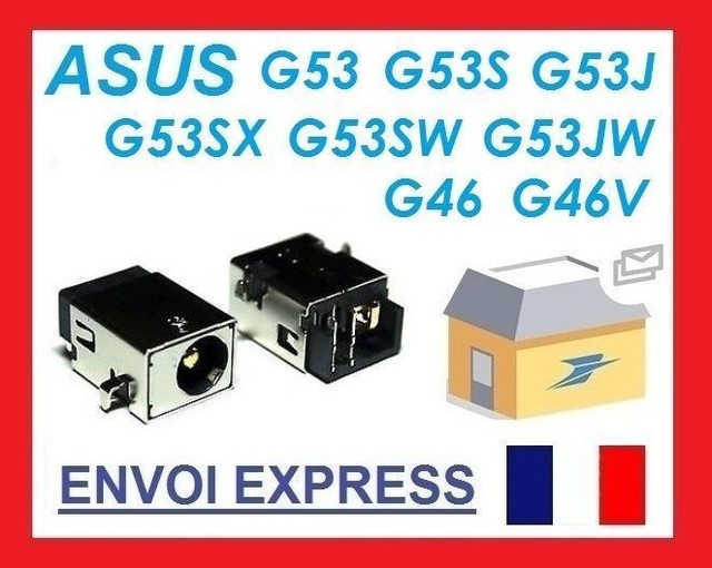 Asus g53s разъем питания