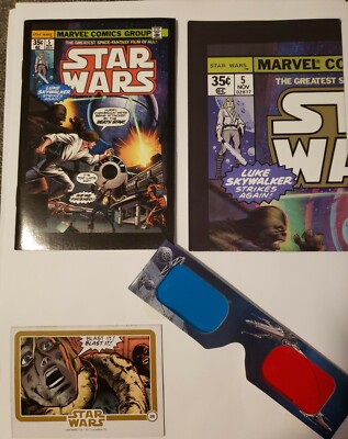 IDW Publishing Star Wars #5 Micro Comic Star Wars Collector Pack Opened #28 Card