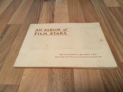 John Player & Sons Ein Album mit Filmstars. Full Set