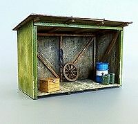 Plus Model 4051 - 1:48 Plastikmodellbau Shed 