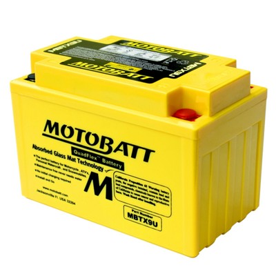 BATTERIA SIGILLATA PRECARICATA MOTOBATT MBTX9U Honda TR Fat Cat 200 1986>1986