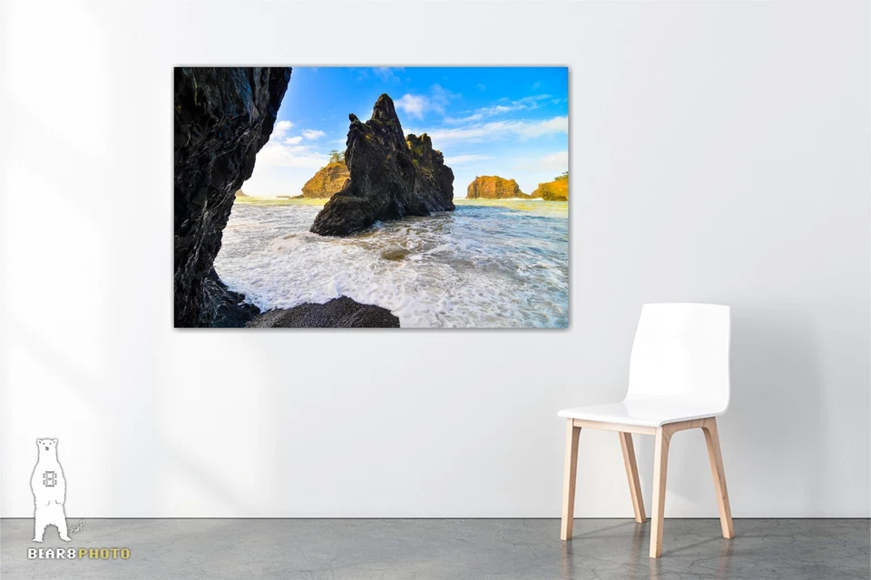 Secret Beach - Costa sur de Oregón - Impresiones fotográficas de bellas artes de Bear8Photo Foto 4 de 4