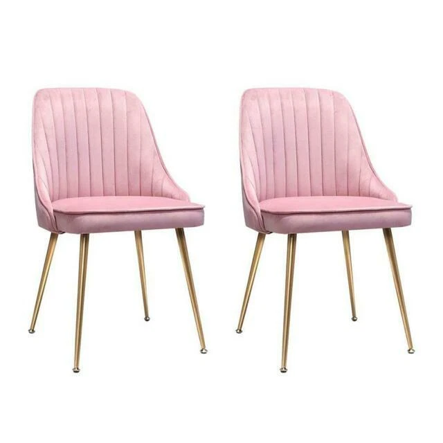 Pink Velvet Chairs
