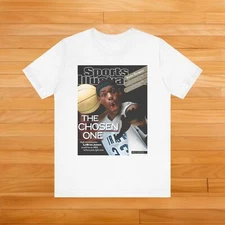 LeBron James Shirt, The Chosen One TShirt, NBA Slam Cover Tee, Unisex Sports Tee