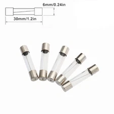 Compstudio 5Pcs F1.5AL250V 1.5A FAST Blow Fuse 6x30mm Fast Acting 250V 1.5Amp