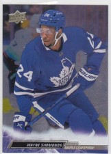22/23 UD..WAYNE SIMMONDS..SILVER FOIL..# 173..MAPLE LEAFS..FREE COMBINED SHIP