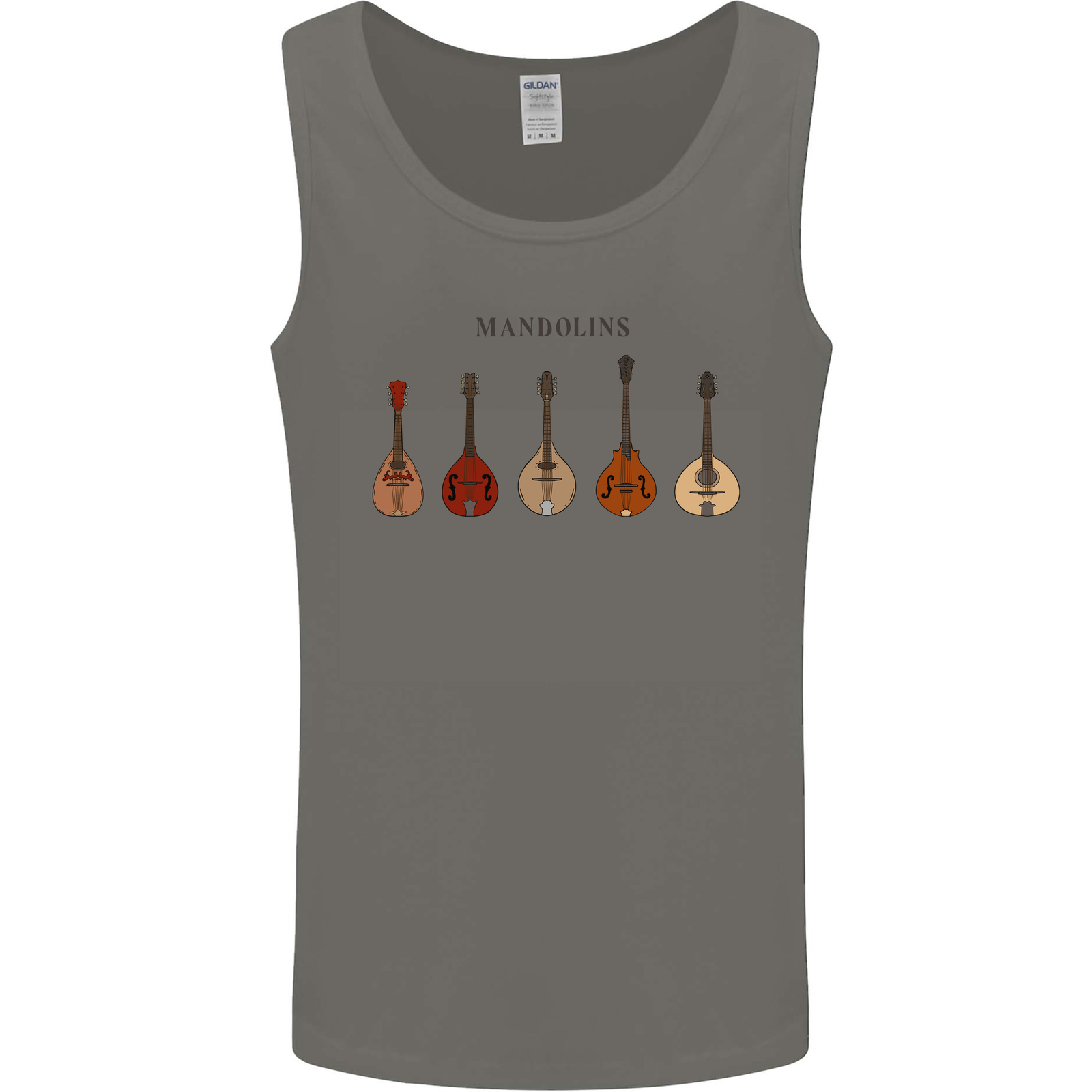 A Set of Mandolins Mens Vest Tank Top