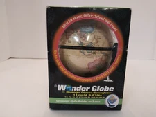 Replogle Wonder World Globe 4 3/8" - Rotates - New in Box