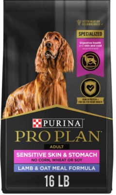 Purina Pro Plan Sensitive Skin and Sensitive Stomach Dog Food, 16 lb