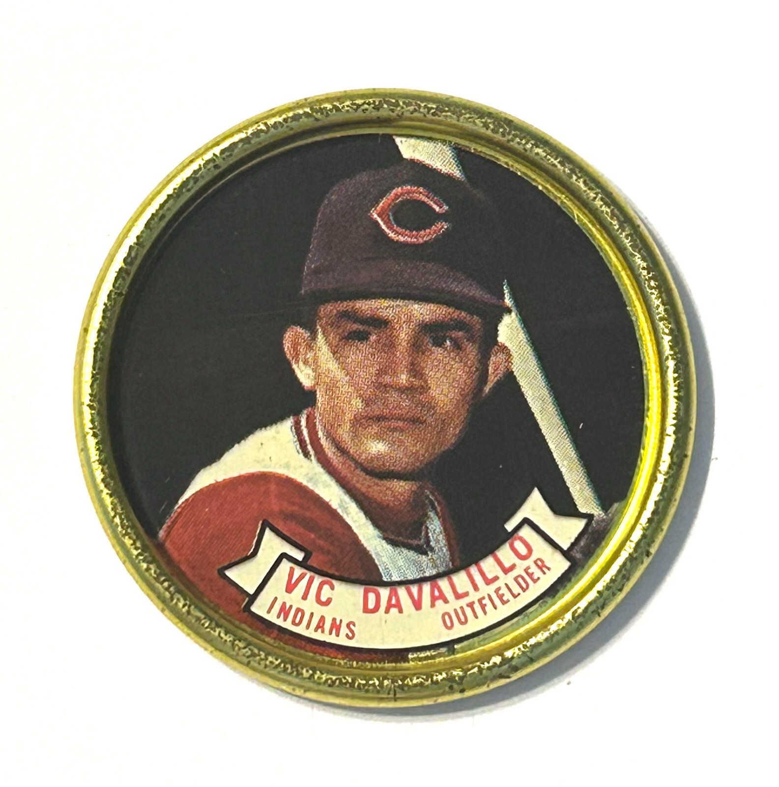 1964 Topps Baseball Coin #86 Vic Davalillo Cleveland Indians EX *a