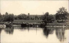 New Ipswich New Hampshire NH Bridge c1900s-20s RPPC Real Photo Postcard New Ipswich New Hampshire NH Bridge c1900s-20s RPPC Real Photo Postcard