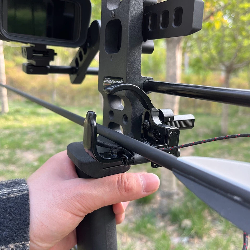 Archery CompoundBow Arrow Rest Aluminum Micro Adjustable Drop Away Shooting Hunt - Image 3 of 4