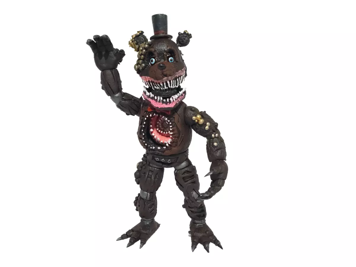 TOY MEXICAN 6 FIGURES FIVE NIGHTS AT FREDDY'S ANIMATRONICS SCRAP TWISTED