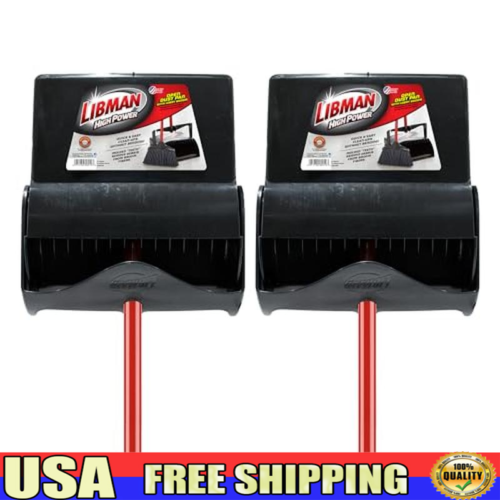 Lobby Dustpan Broom Set Dust Collection Floor Cleaning Tools Home Office New