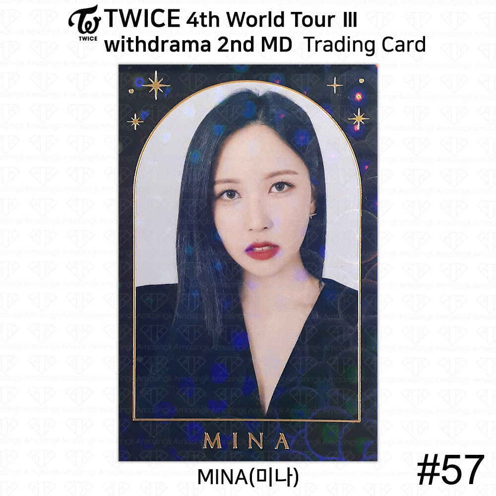 TWICE/4TH WORLD TOUR III/トレカ！ 2022 TWICE 4TH WORLD TOUR III TRADING CARDS #13 SANA PSA 8