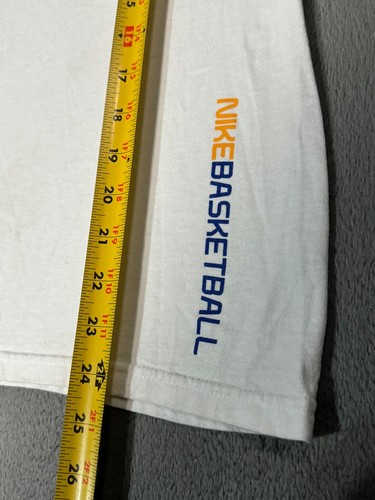 Maglietta canotta sportiva senza maniche Nike Basketball vintage anni 90 NBA Y2K 3D -L - Foto 9 di 12