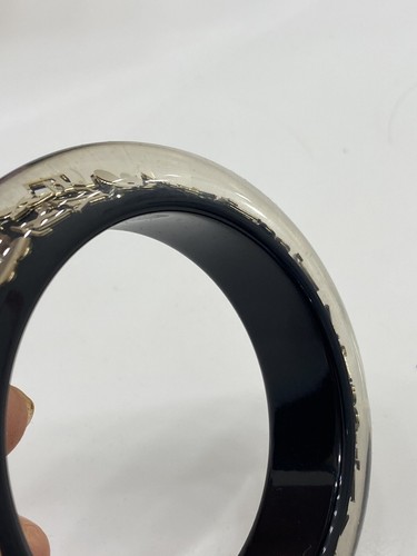 Louis Vuitton Inclusion Bangle Resin Bracelet/Bangle black - Picture 9 of 15