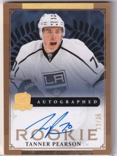 2013-14 Upper Deck The Cup Hockey Tanner Pearson Gold Spectrum Rookie Auto 12/25