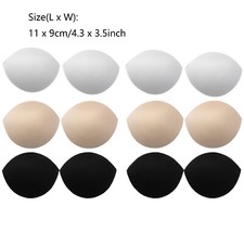 Women Inserts Push Up Bra Cup Pads Breast Form Enhancer for Swimsuit Bikini Tops