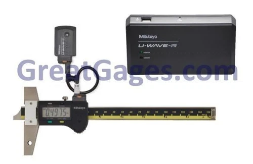 571-212-30-UW Mitutoyo Depth Gage 8" Wireless Package U-Wave